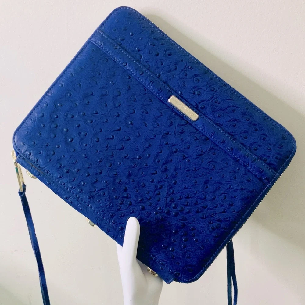 Blue Osteritch Leather Ipad2 Tablet